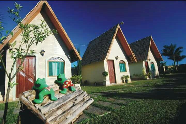 Hotel Pousada Dos Chales กัมโปส โดส กอยตากาเซส ภายนอก รูปภาพ